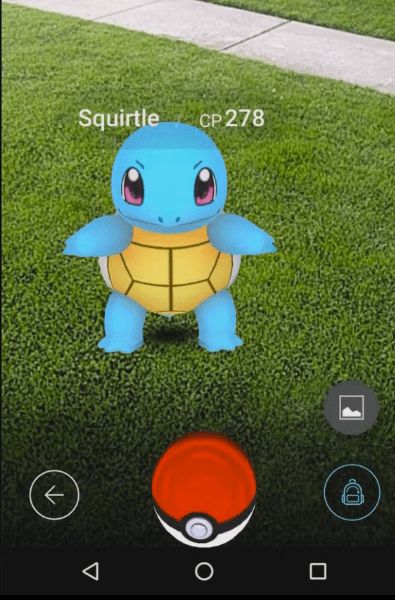 Pokemon Go CP Squirtle